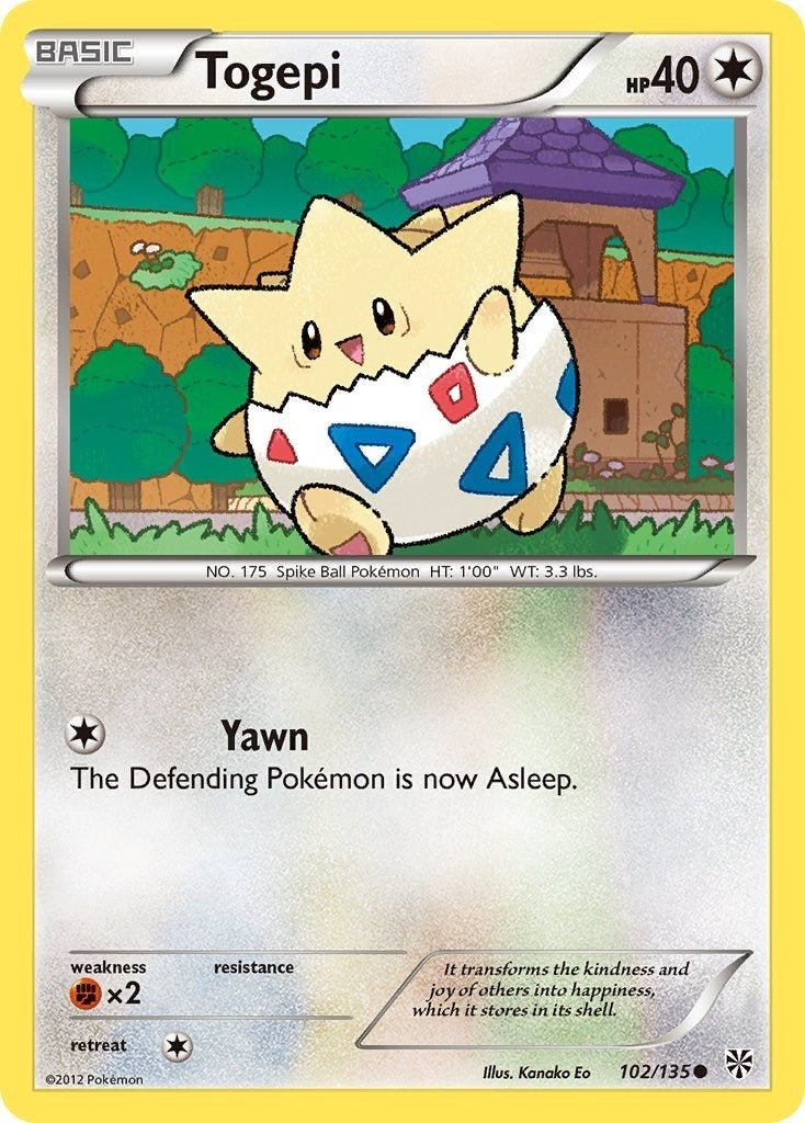 Image for Togepi (102/135) (Plasma Storm) - Pokemon