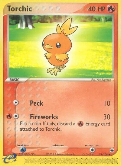 Image for Torchic (73/109) (Ruby and Sapphire) - Pokemon