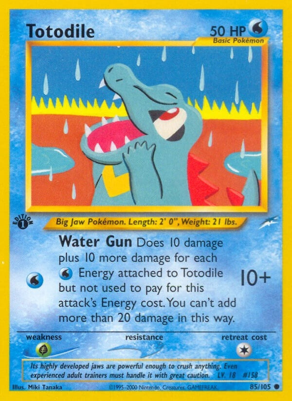 Image for Totodile (085/105) (Neo Destiny) - Pokemon