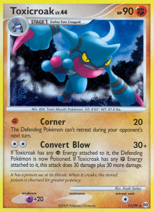 Image for Toxicroak (11/99) (Arceus) - Pokemon