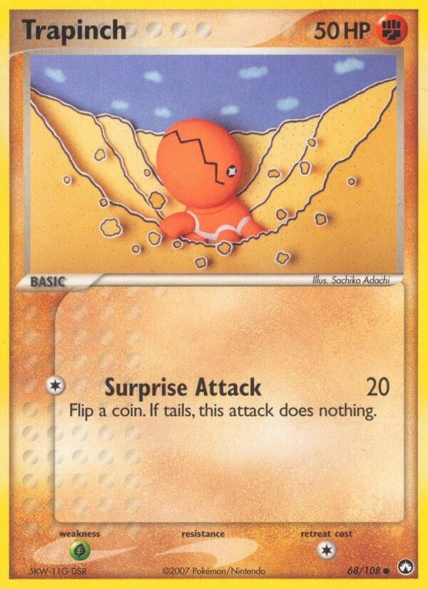 Image for Trapinch (68/108) (Power Keepers) - Pokemon