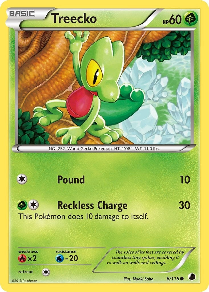 Image for Treecko (6/116) (Plasma Freeze) - Pokemon