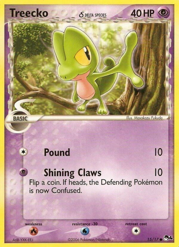 Image for Treecko (Delta Species) (015/017) (POP Series 4) - Pokemon
