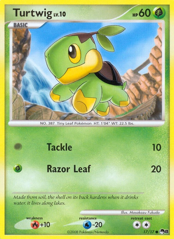 Image for Turtwig (017/017) (POP Series 8) - Pokemon