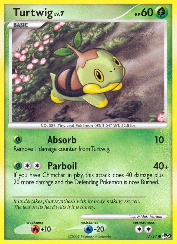 Image for Turtwig (017/017) (POP Series 9) - Pokemon
