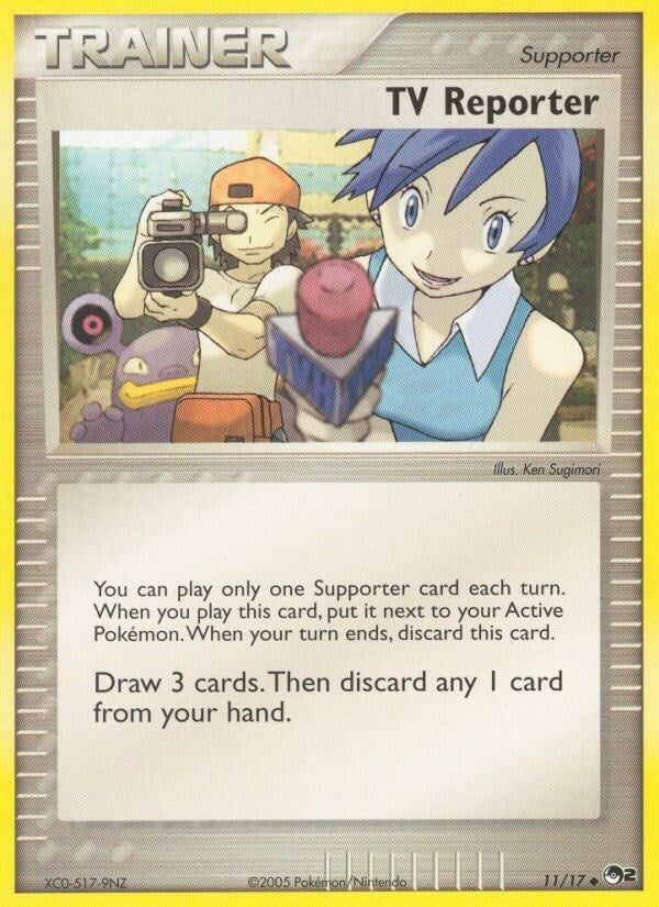 Image for TV Reporter (011/017) (POP Series 2) - Pokemon