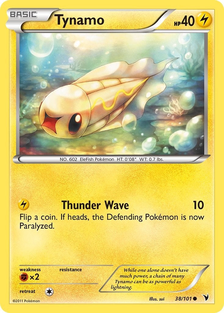 Image for Tynamo (38) (38/101) (Noble Victories) - Pokemon