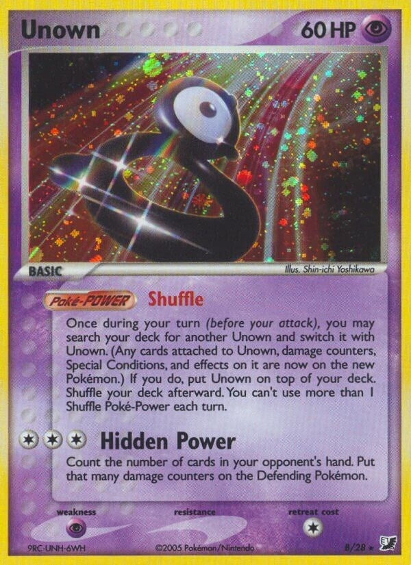 Image for Unown (B) (B/28) (Unseen Forces) - Pokemon