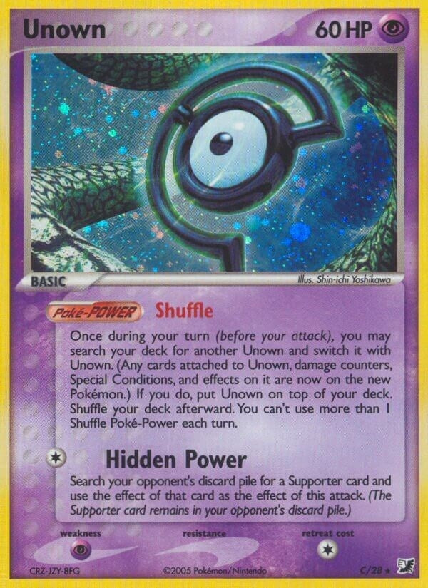 Unown (C) (C/28) (Unseen Forces) – Troll Aus Melb PTY LTD