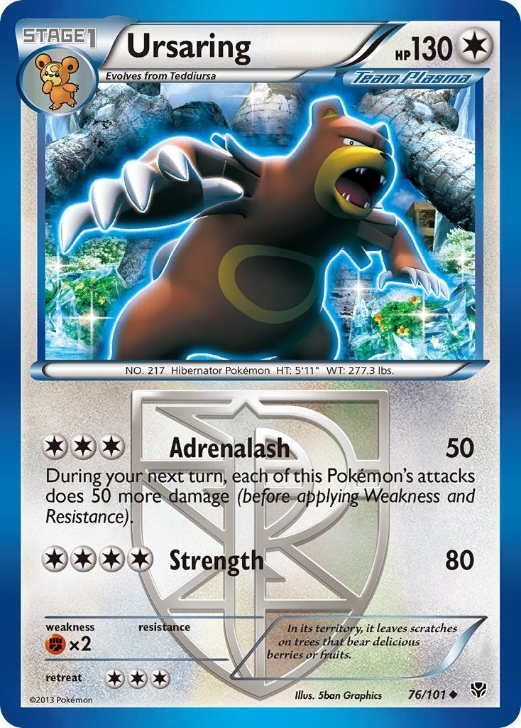 Image for Ursaring (Team Plasma) (76/101) (Plasma Blast) - Pokemon