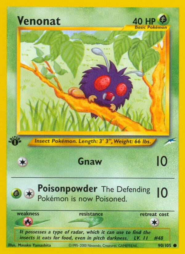 Image for Venonat (090/105) (Neo Destiny) - Pokemon