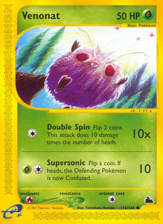 Image for Venonat (112/144) (Skyridge) - Pokemon