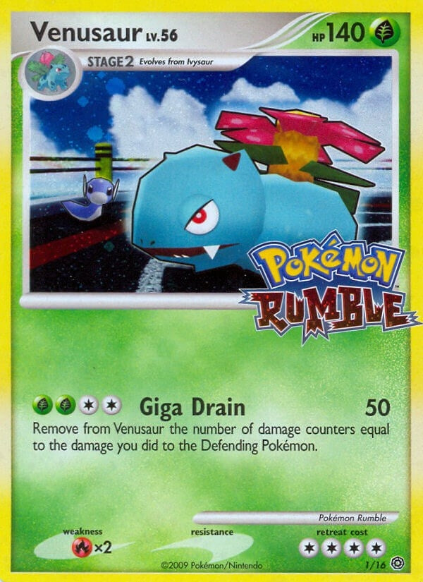 Image for Venusaur (1) (Rumble) - Pokemon