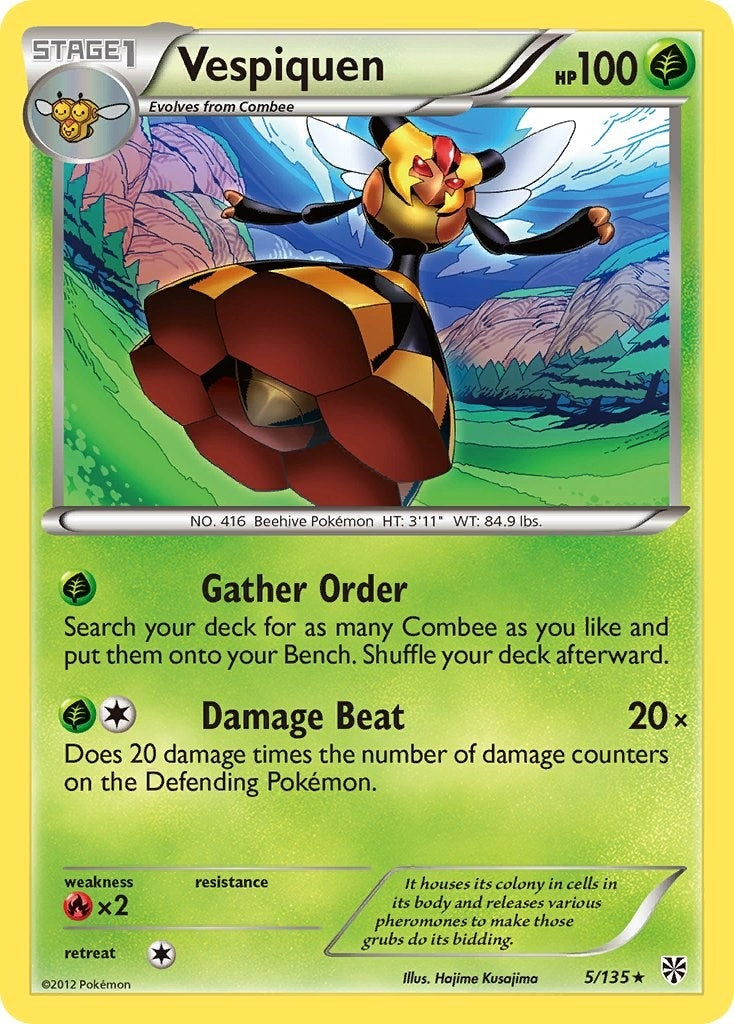 Image for Vespiquen (5/135) (Plasma Storm) - Pokemon