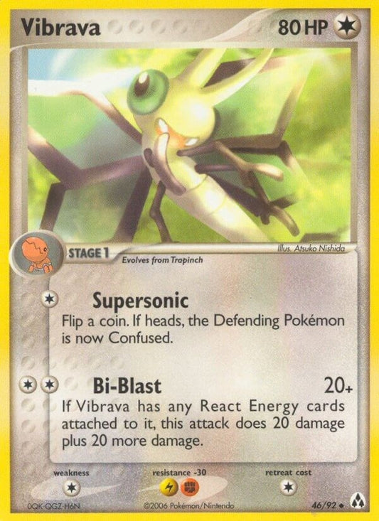 Image for Vibrava (46/92) (Legend Maker) - Pokemon