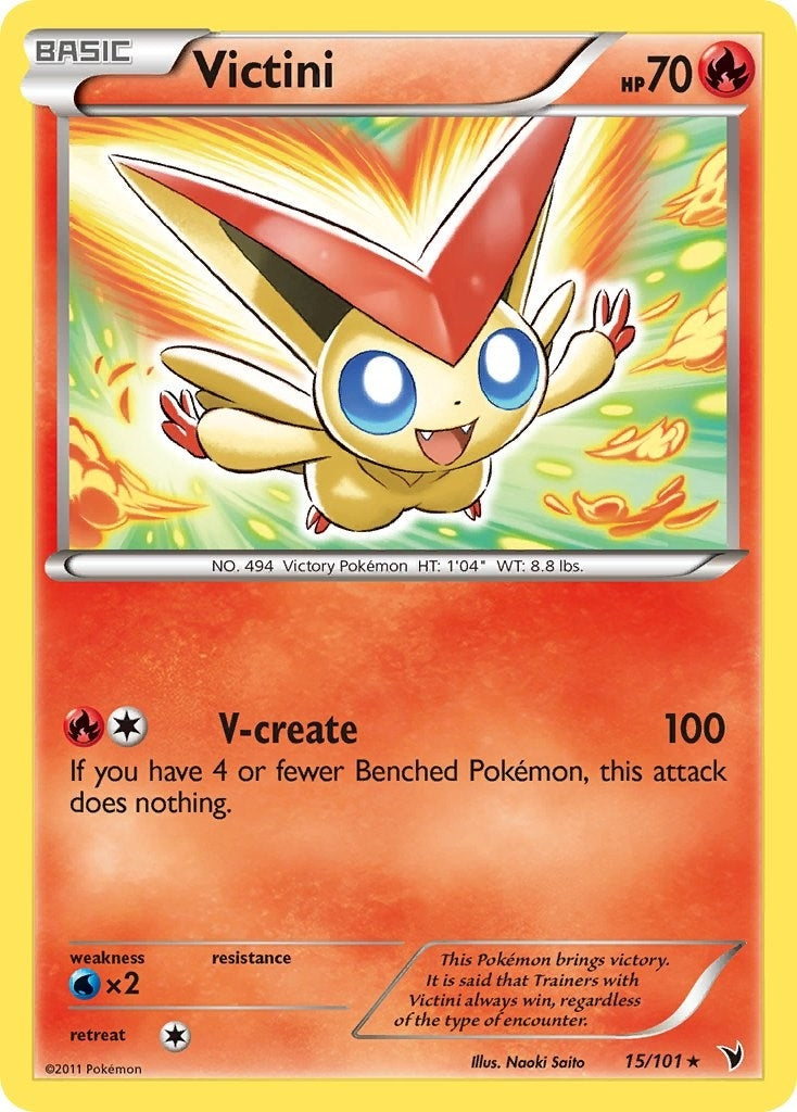 Image for Victini (15) (15/101) (Noble Victories) - Pokemon