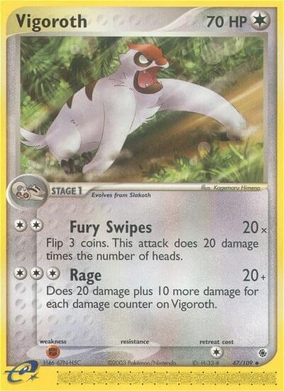 Image for Vigoroth (47/109) (Ruby and Sapphire) - Pokemon