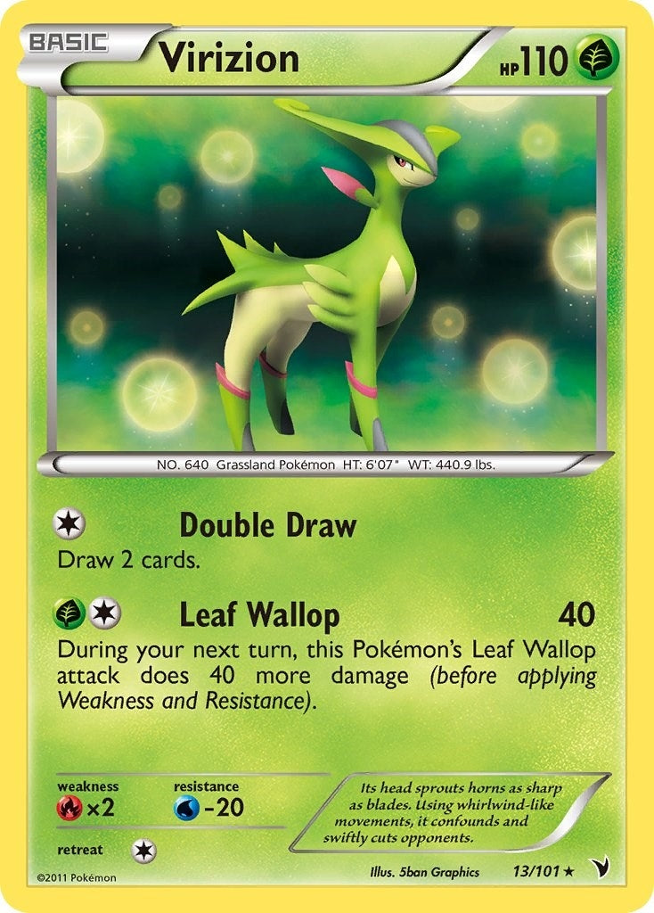 Image for Virizion (13/101) (Noble Victories) - Pokemon