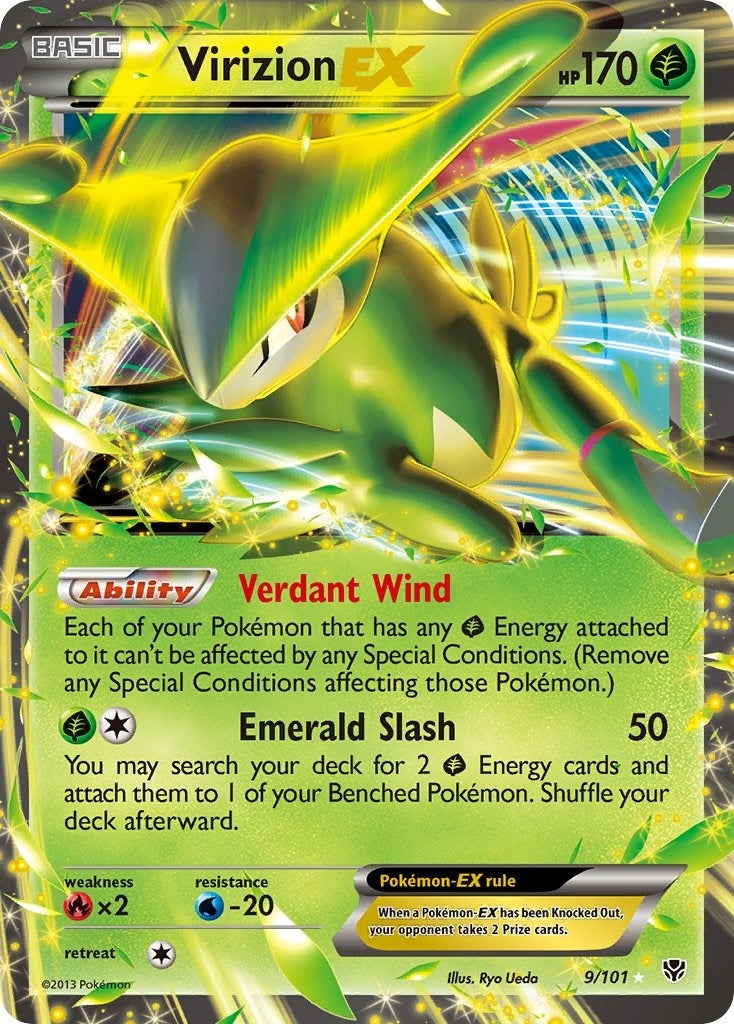 Image for Virizion EX (9/101) (Plasma Blast) - Pokemon