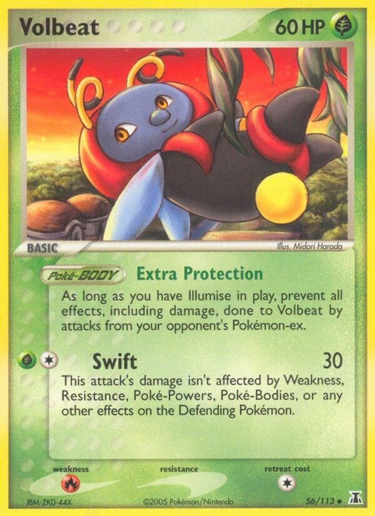 Image for Volbeat (56/113) (Delta Species) - Pokemon