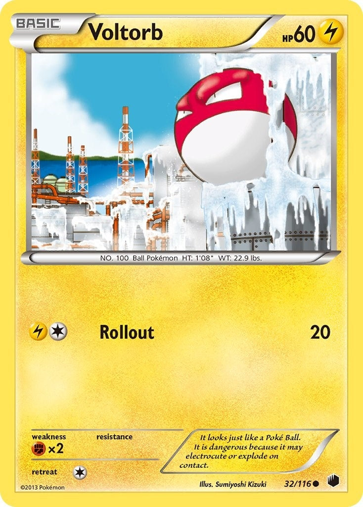 Image for Voltorb (32/116) (Plasma Freeze) - Pokemon