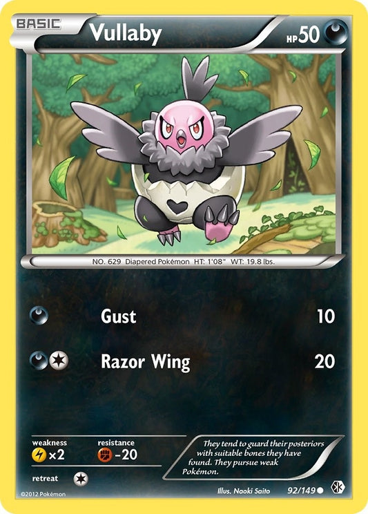 Image for Vullaby (92/149) (Boundaries Crossed) - Pokemon