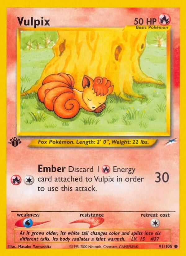 Image for Vulpix (091/105) (Neo Destiny) - Pokemon