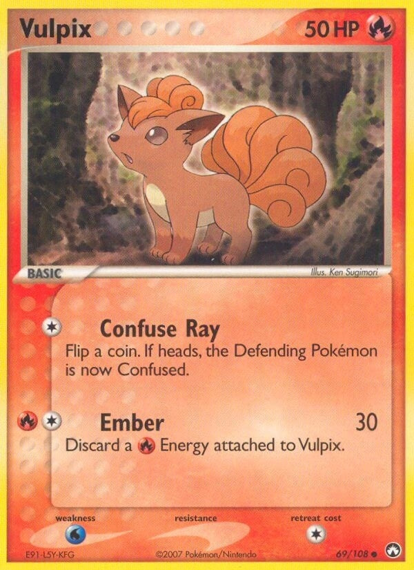 Image for Vulpix (69/108) (Power Keepers) - Pokemon