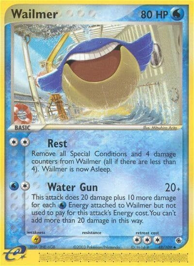 Image for Wailmer (48/109) (Ruby and Sapphire) - Pokemon