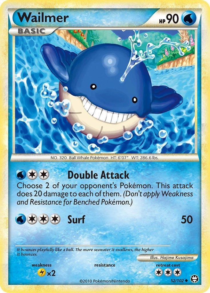 Image for Wailmer (52/102) (Triumphant) - Pokemon