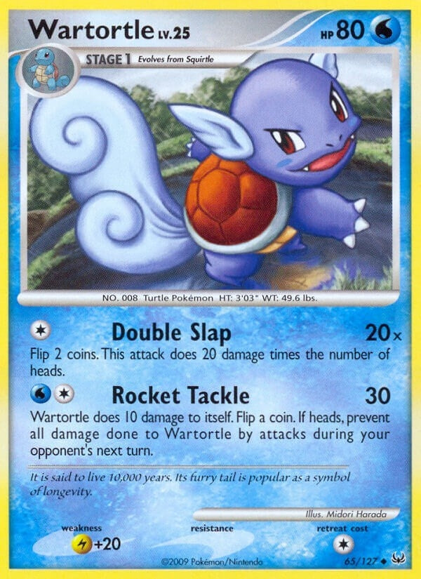 Image for Wartortle (65/127) (Platinum) - Pokemon