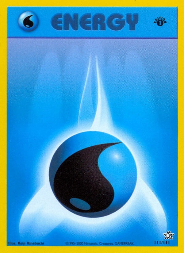 Image for Water Energy (111/111) (Neo Genesis) - Pokemon