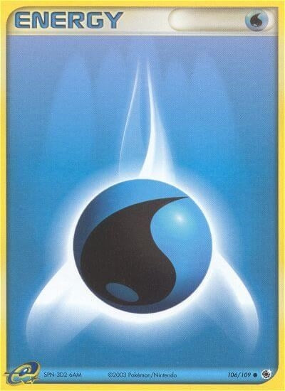 Image for Water Energy (106/109) (Ruby and Sapphire) - Pokemon