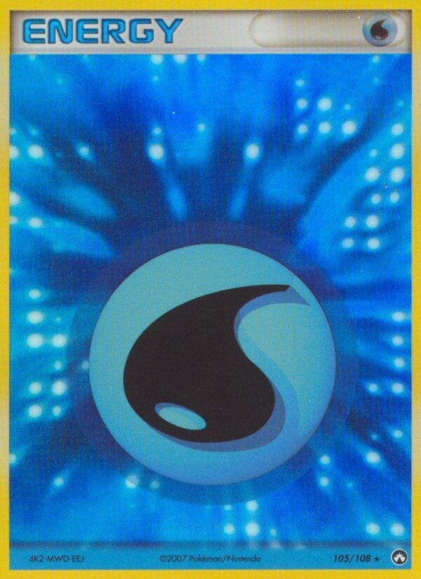 Image for Water Energy (105/108) (Power Keepers) - Pokemon