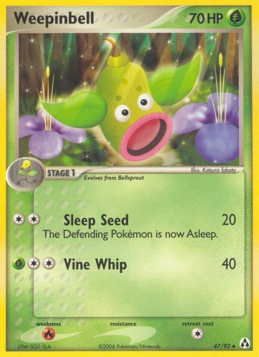 Image for Weepinbell (47/92) (Legend Maker) - Pokemon