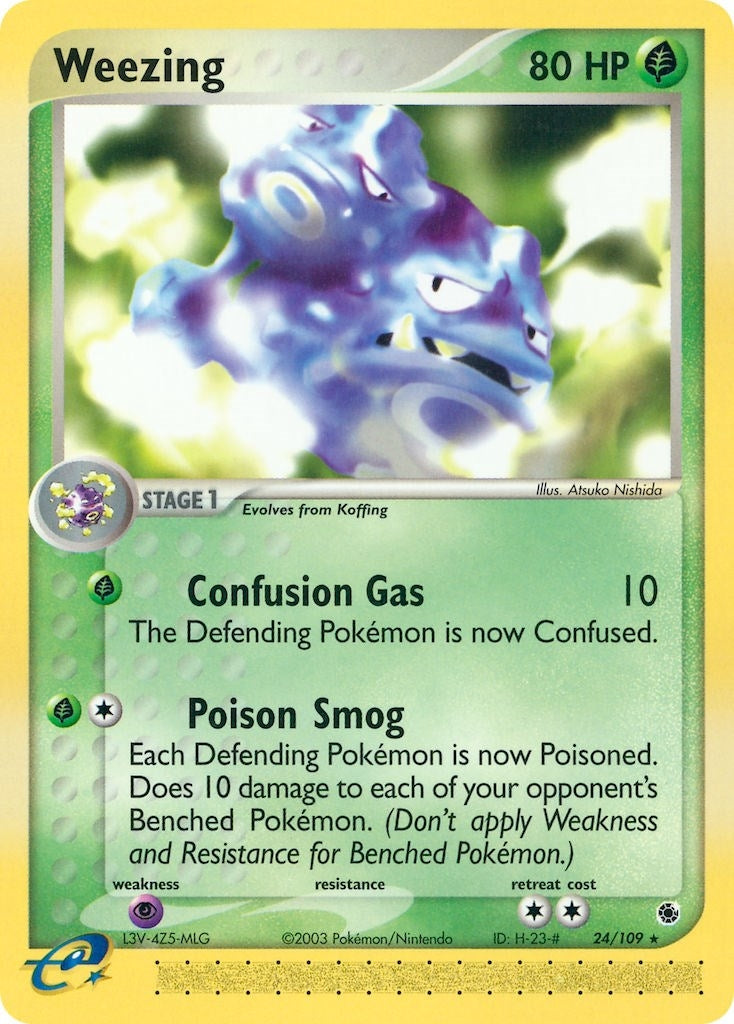 Image for Weezing (24/109) (Ruby and Sapphire) - Pokemon