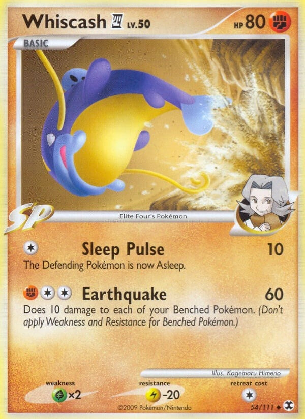 Image for Whiscash E4 (54/111) (Rising Rivals) - Pokemon