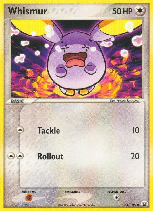 Image for Whismur (73/106) (Emerald) - Pokemon