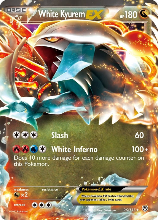 Image for White Kyurem EX (96/135) (Plasma Storm) - Pokemon