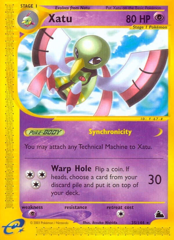 Image for Xatu (35) (035/144) (Skyridge) - Pokemon
