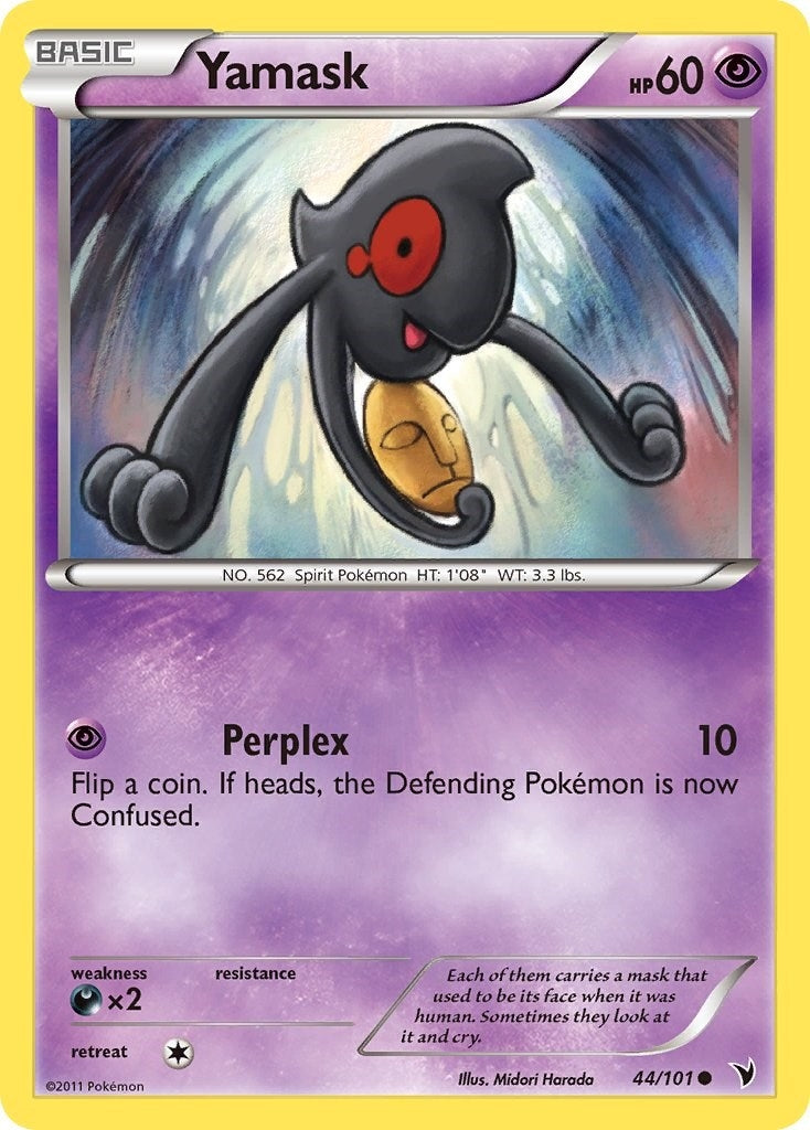 Image for Yamask (44) (44/101) (Noble Victories) - Pokemon
