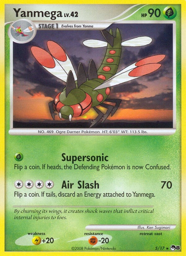 Image for Yanmega (005/017) (POP Series 8) - Pokemon