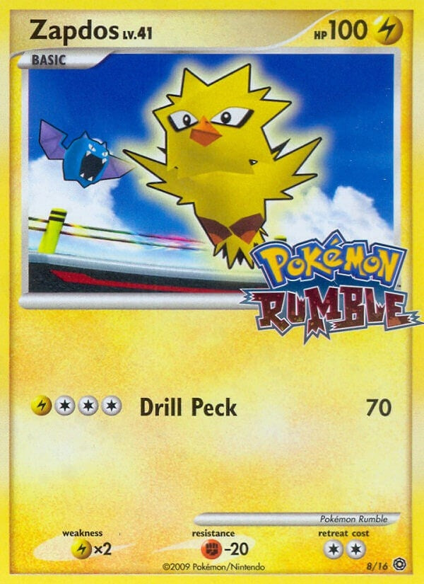 Image for Zapdos (8) (Rumble) - Pokemon