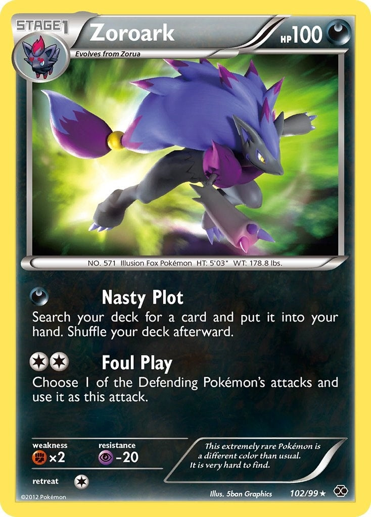 Image for Zoroark (102/99) (Next Destinies) - Pokemon