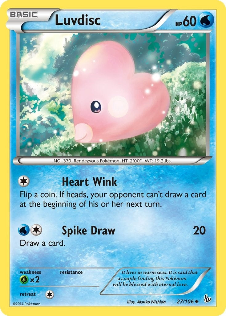 Image for Luvdisc (27/106) (XY - Flashfire) - Pokemon
