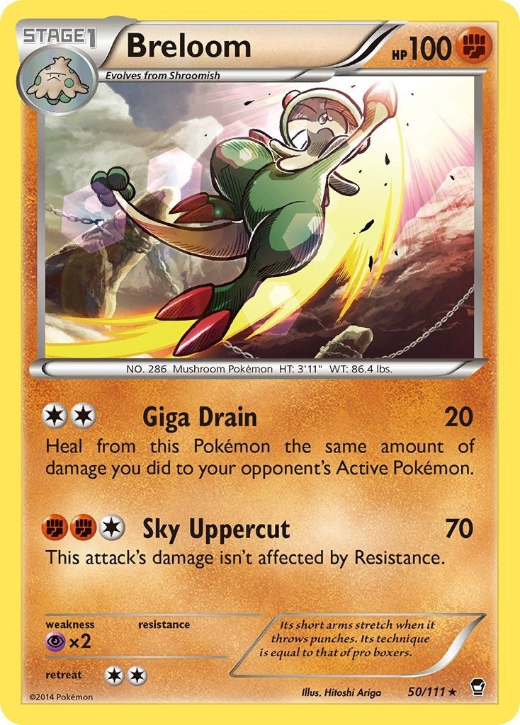 Image for Breloom (50/111) (XY - Furious Fists) - Pokemon