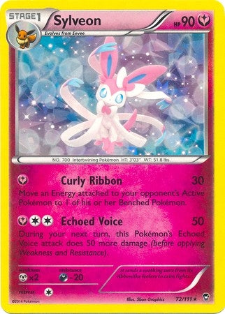 Image for Sylveon - 72/111 (XY Furious Fists) (072/111) (Deck Exclusives) - Pokemon