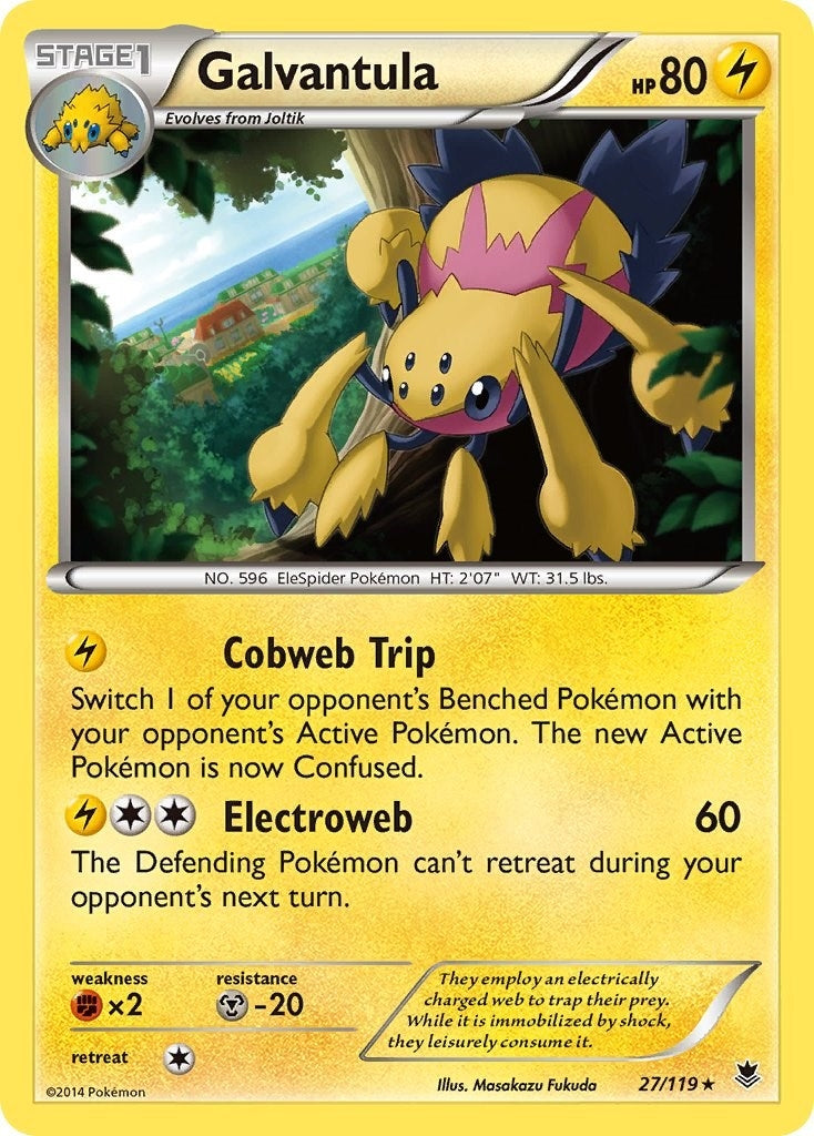 Image for Galvantula (27/119) (XY - Phantom Forces) - Pokemon