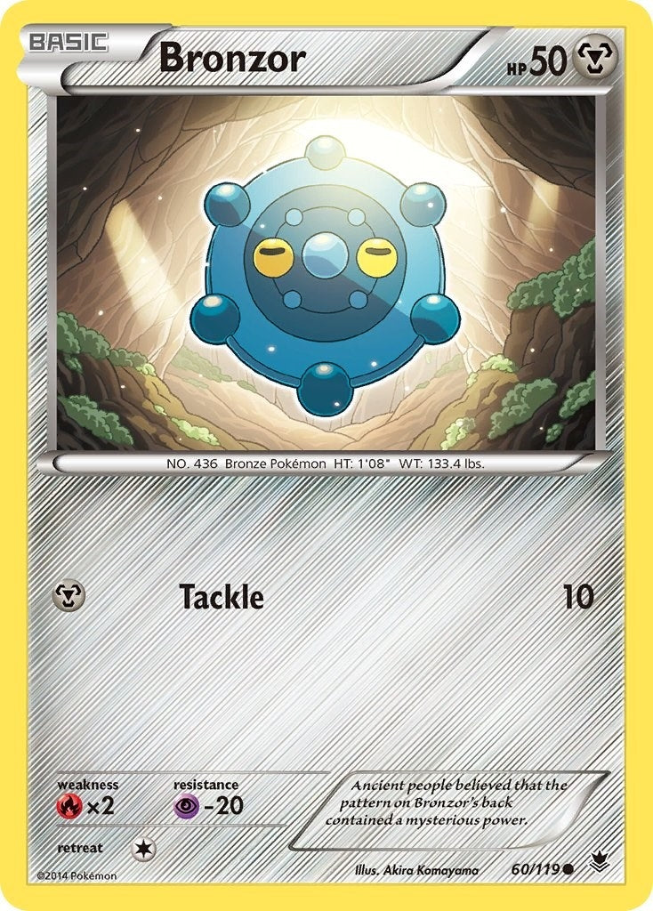 Image for Bronzor (60/119) (XY - Phantom Forces) - Pokemon