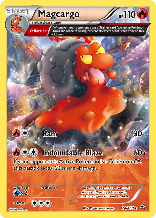 Image for Magcargo (Omega) (24/160) (XY - Primal Clash) - Pokemon